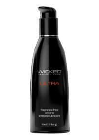 Wicked Ultra Silicone Lubricant Unscented 2oz