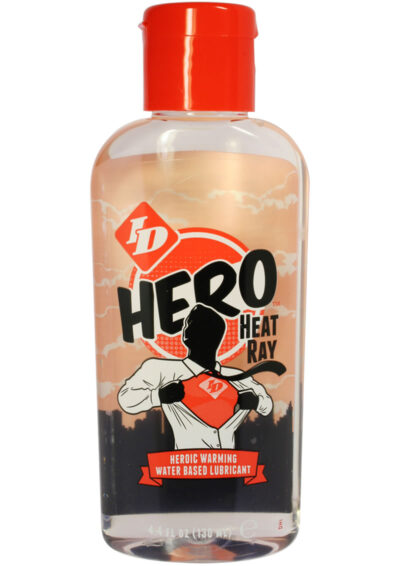 ID HERO Heat Ray Water Based Warming Lubricant 4.4oz