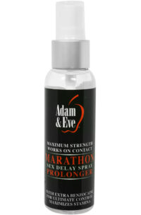 Adam and Eve Marathon Sex Delay Spray Prolonger Maximum Strength 2oz