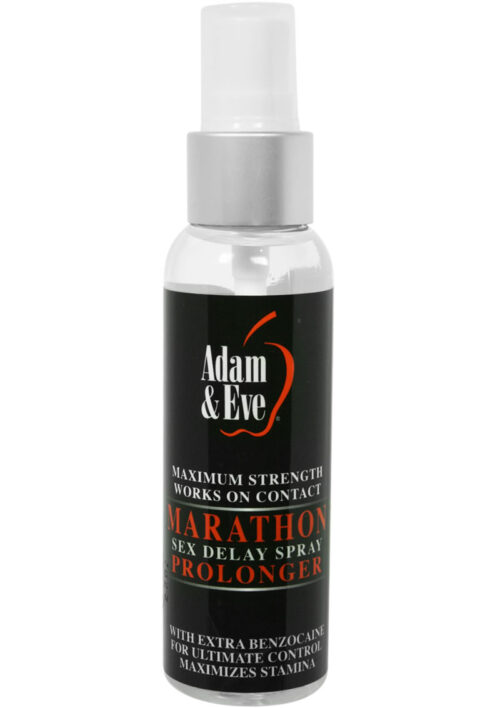 Adam and Eve Marathon Sex Delay Spray Prolonger Maximum Strength 2oz