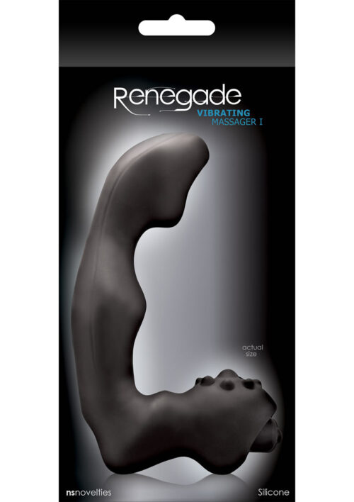Renegade - Silicone Vibrating Prostate Massager I - Black