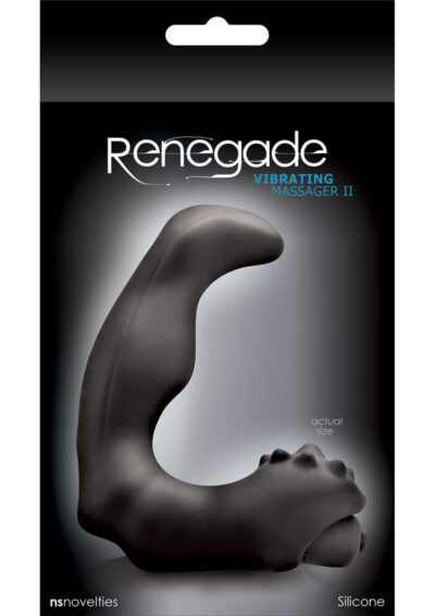Renegade - Silicone Vibrating Prostate Massager II - Black