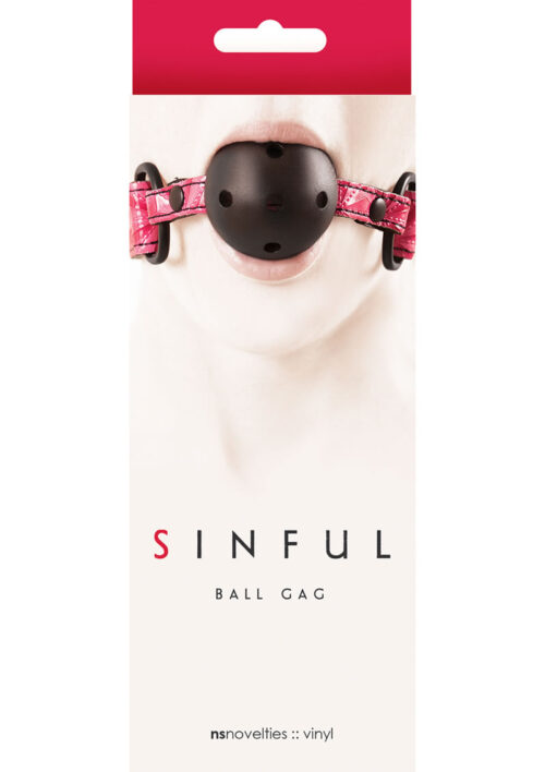 Sinful Ball Gag - Pink
