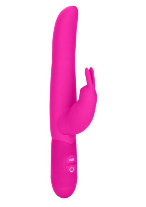 Bounding Bunny Silicone Rabbit Vibrator - Pink