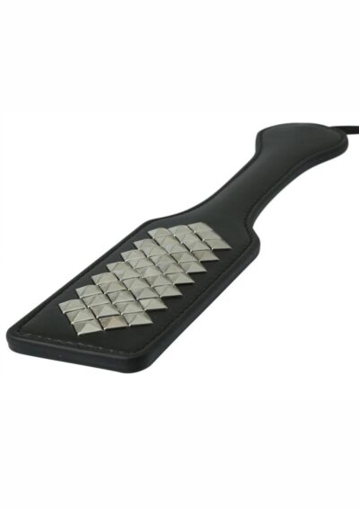 Sex and Mischief Studded Paddle 12.5in - Black
