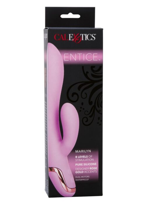 Entice Marilyn Silicone Vibrator - Pink