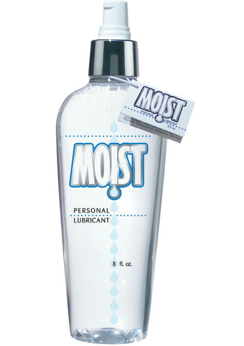 Moist Moist Body Lotion Water Based Lubricant 8 oz.