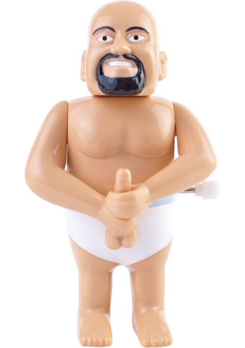 Masturbating Midget-Man Wind-Up Doll