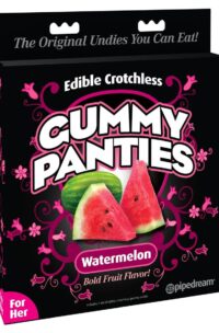 Edible Crotchless Gummy Panties - Watermelon