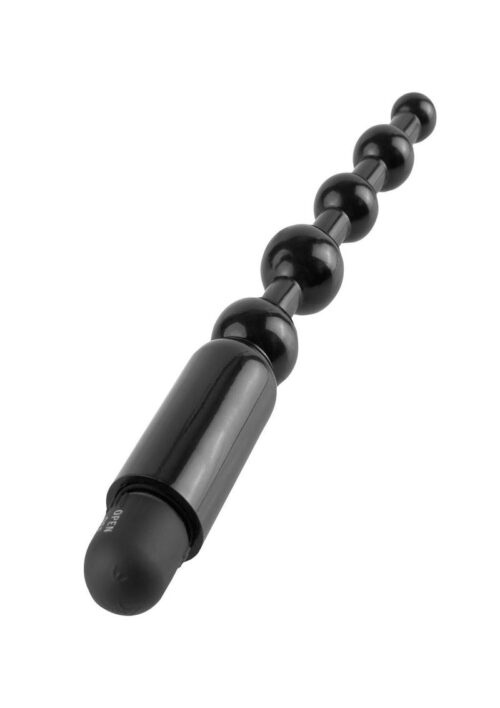Anal Fantasy Collection Beginner`s Power Beads Waterproof 5in - Black