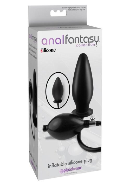Anal Fantasy Collection Inflatable Silicone Plug 4.25in