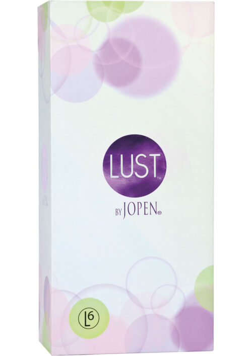 Lust L6 Silicone Rechargeable Vibrator - Purple