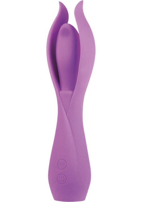 Lust L6 Silicone Rechargeable Vibrator - Purple