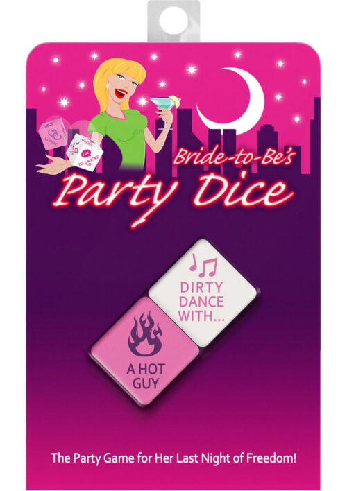 Bride-To-Be`s Party Dice