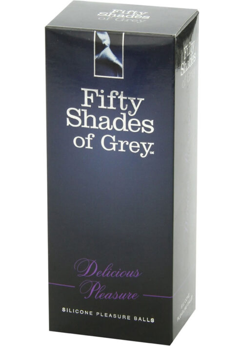Fifty Shades of Grey Delicious Pleasure Silicone Ben Wa Balls - Silver