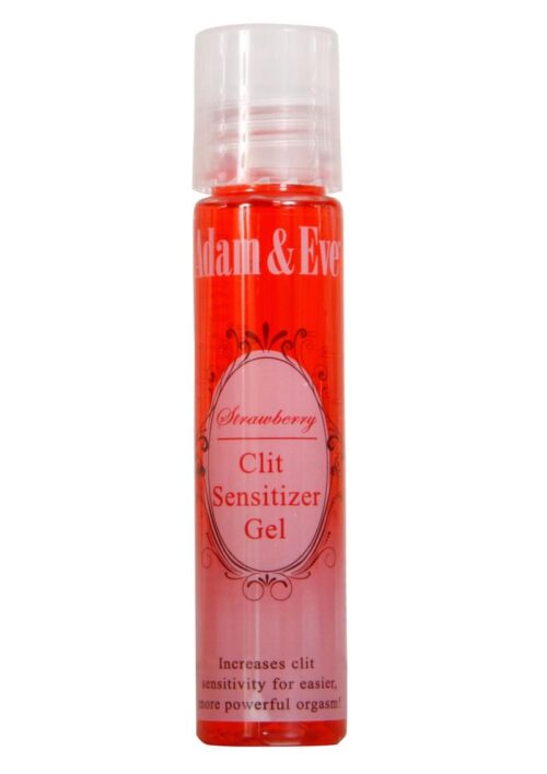 Adam and Eve Water Based Clit Sensitizer Strawberry Flavored Gel 1oz
