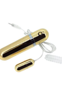 Ahh Vibrator Bullet Of Love with Remote Control - Gold
