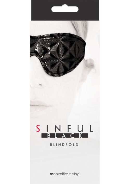 Sinful Blindfold - Black