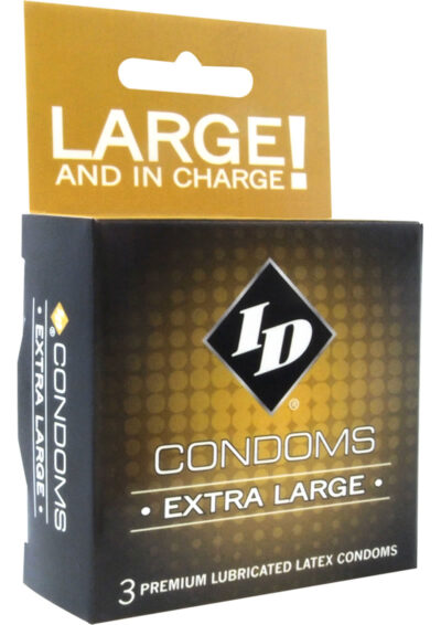 ID Extra Large Condom (3 Pack)