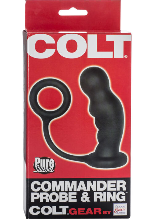 Colt Commander Silicone Probe and Ring Black 4.75 Inch