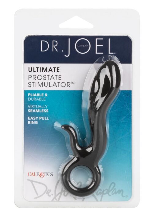 Dr. Joel Kaplan Silicone Ultimate Prostate Stimulator- Black