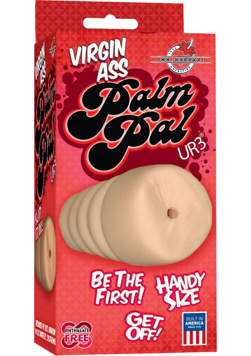 Palm Pal Virgin Ass Ultraskyn Masturbator - Butt - Vanilla