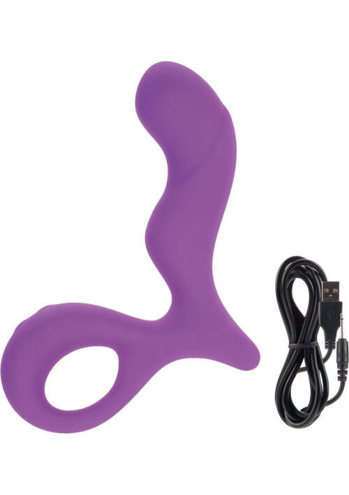 Lust L13 Rechargable Silicone Clitoral Stimulattion Vibrator - Purple