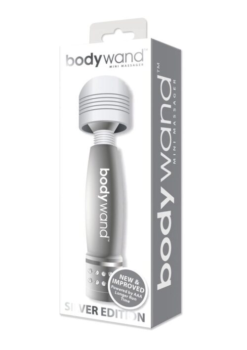 Bodywand Mini Wand Massager - Silver Edition