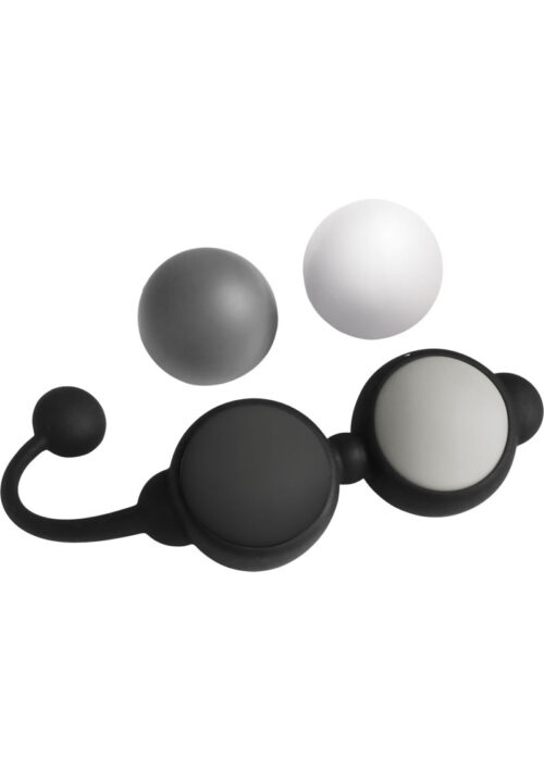 Fifty Shades of Grey Beyond Aroused Kegel Balls Set - Silver