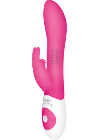 The Beaded Rabbit Rechargeable Silicone G-Spot Vibrator - Pink