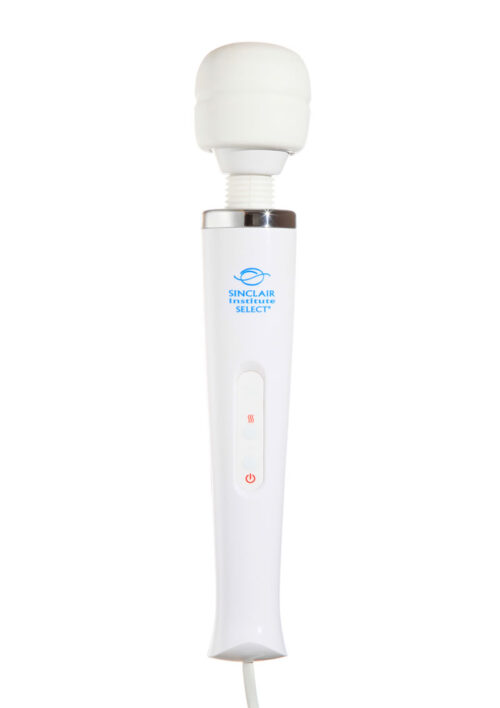 Sinclair Select 8X Renew All Over Plug-in Body Wand Massager - White