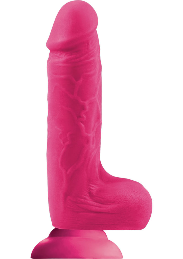 Colours Softies Dildo 7in - Pink