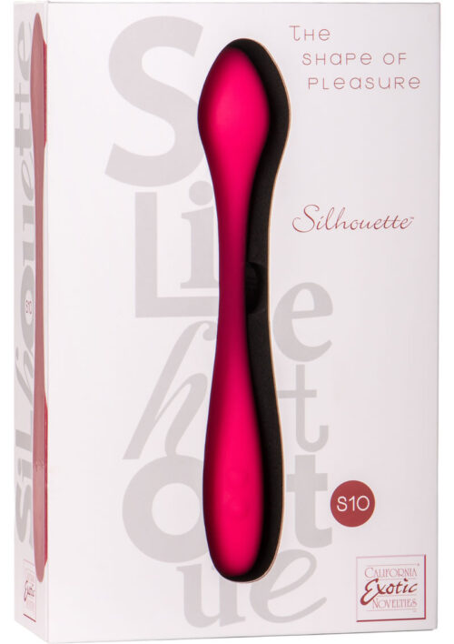 Sihouette S10 Rechargeable Bendable Silicone Vibe Red 6.5 Inch