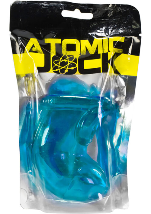 Oxballs Atomic Jock Cock-Lock Chastity Cage - Blue