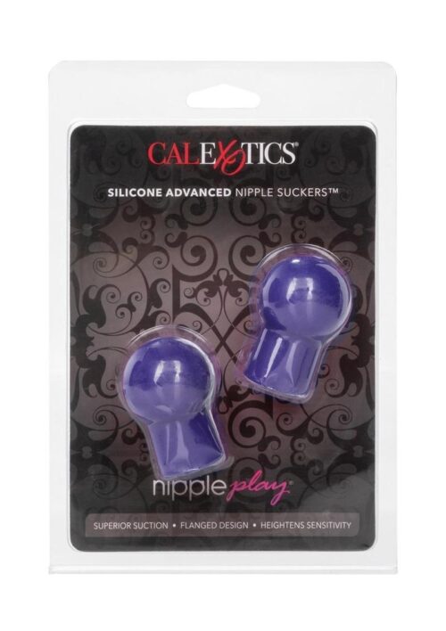 Nipple Play Advanced Silicone Nipple Suckers Purple
