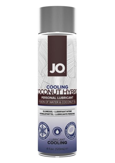 JO Silicone Free Coconut Hybrid Cooling Lubricant 4oz