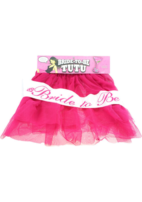 Bride To Be Tutu - Hot Pink