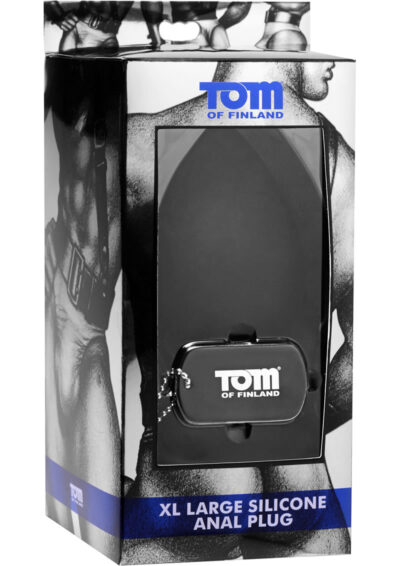 Tom Of Finland Anal Plug XL Silicone - Black