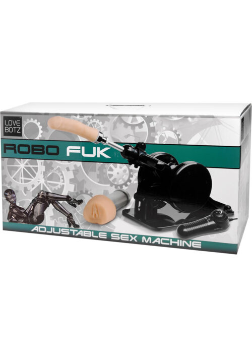 LoveBotz Robo Fuk Adjustable Sex Machine - Black