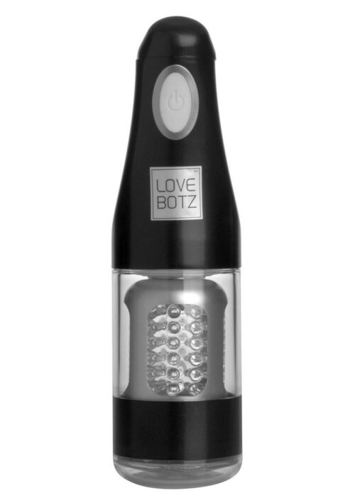 LoveBotz Ultra Bator Thrusting and Swirling Automatic Stroker - Black