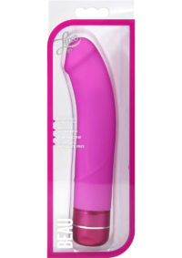 Luxe Beau Vibrating Silicone Dildo 8.5in - Pink