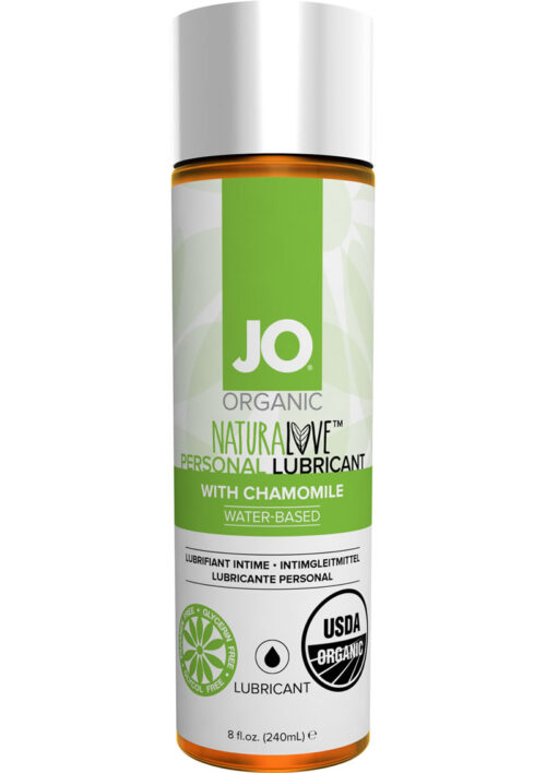JO Naturalove USDA Organic Water Based Lubricant With Chamomile 8oz