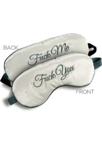 The 9`s - Fuck Me / Fuck You Reversible Mask - Gray