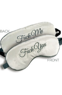 The 9`s - Fuck Me / Fuck You Reversible Mask - Gray