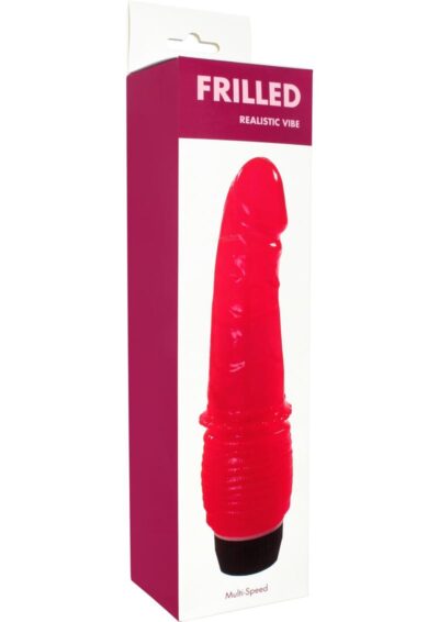 ME YOU US Spartan 5 Realistic Vibrator 5in - Red