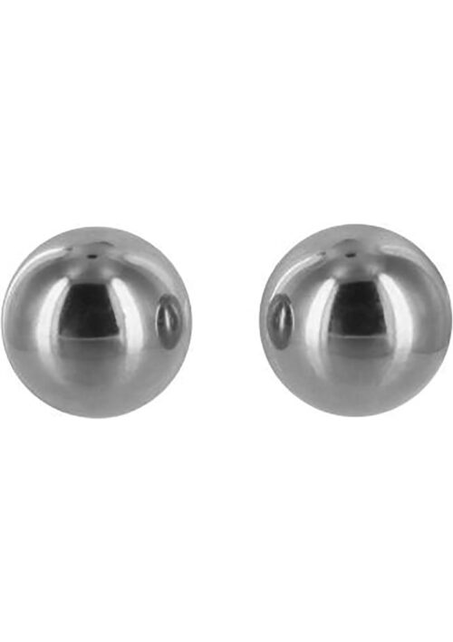 Master Series Venus Stainless Steel Orgasm Balls - Silver