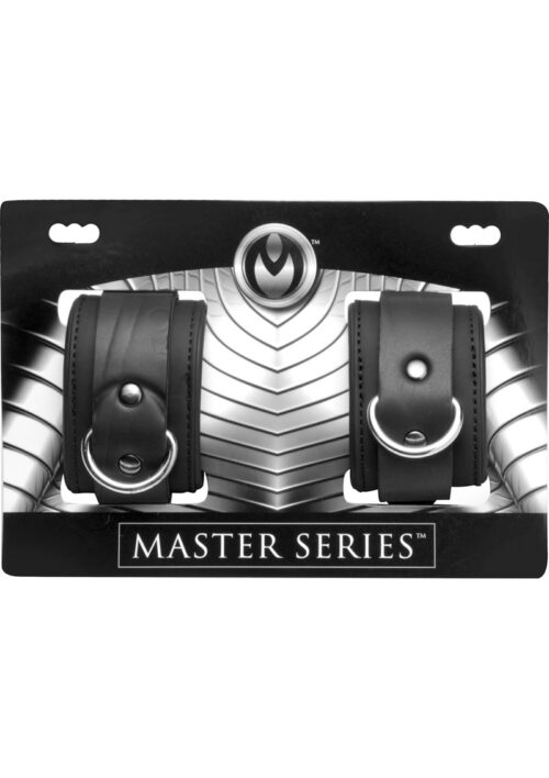 Master Series Serve Neoprene Buckle Cuffs - Black