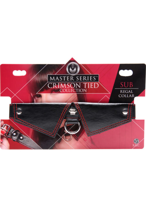 Master Series - Crimson Tied Sub Regal Collar - Black