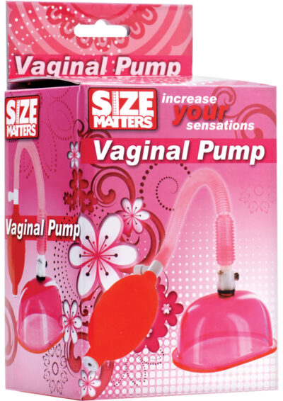 Size Matters Vaginal Pump and Cup Set - Pink