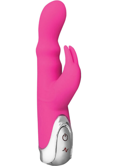 Surenda Rabbit Lover Silicone Vibrator - Pink